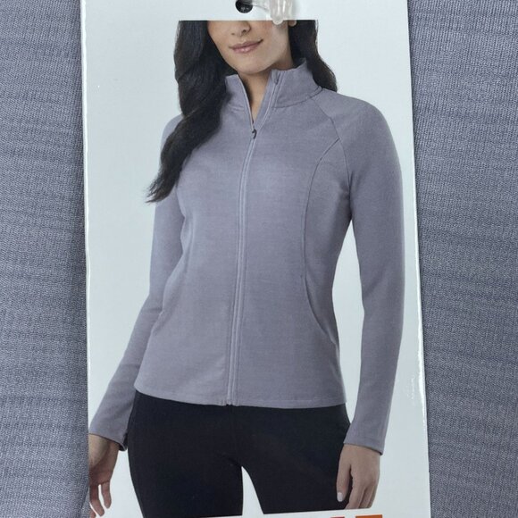 32 Degrees Purple Zip Front Jacket Womens Size XXL a1601 - Picture 2 of 7